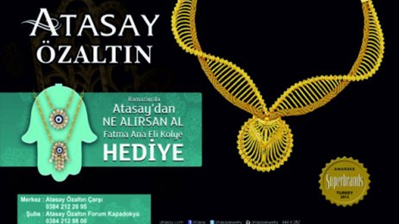 Atasay?dan Nevşehir Halkına Ramazan Hediyesi
