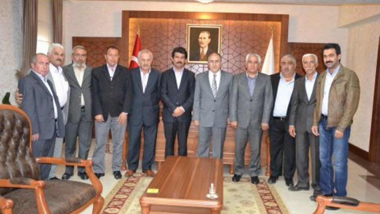 Federasyonu Üyeleri Memleketleri Nevşehiri Gezdiler