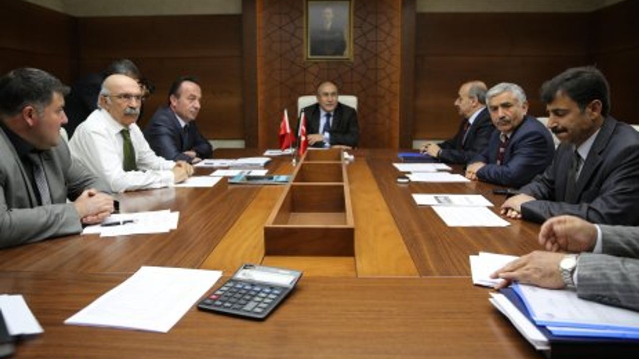 Kaphib Toplantısı Vali Başkanlığında Yapıldı
