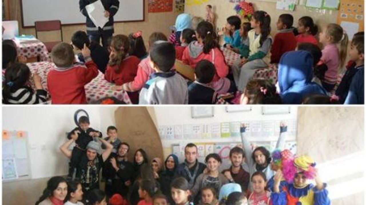 ÜNİVERSİTE SANAT KULÜBÜ GÜVERCİNLİK KÖYÜNDE 
