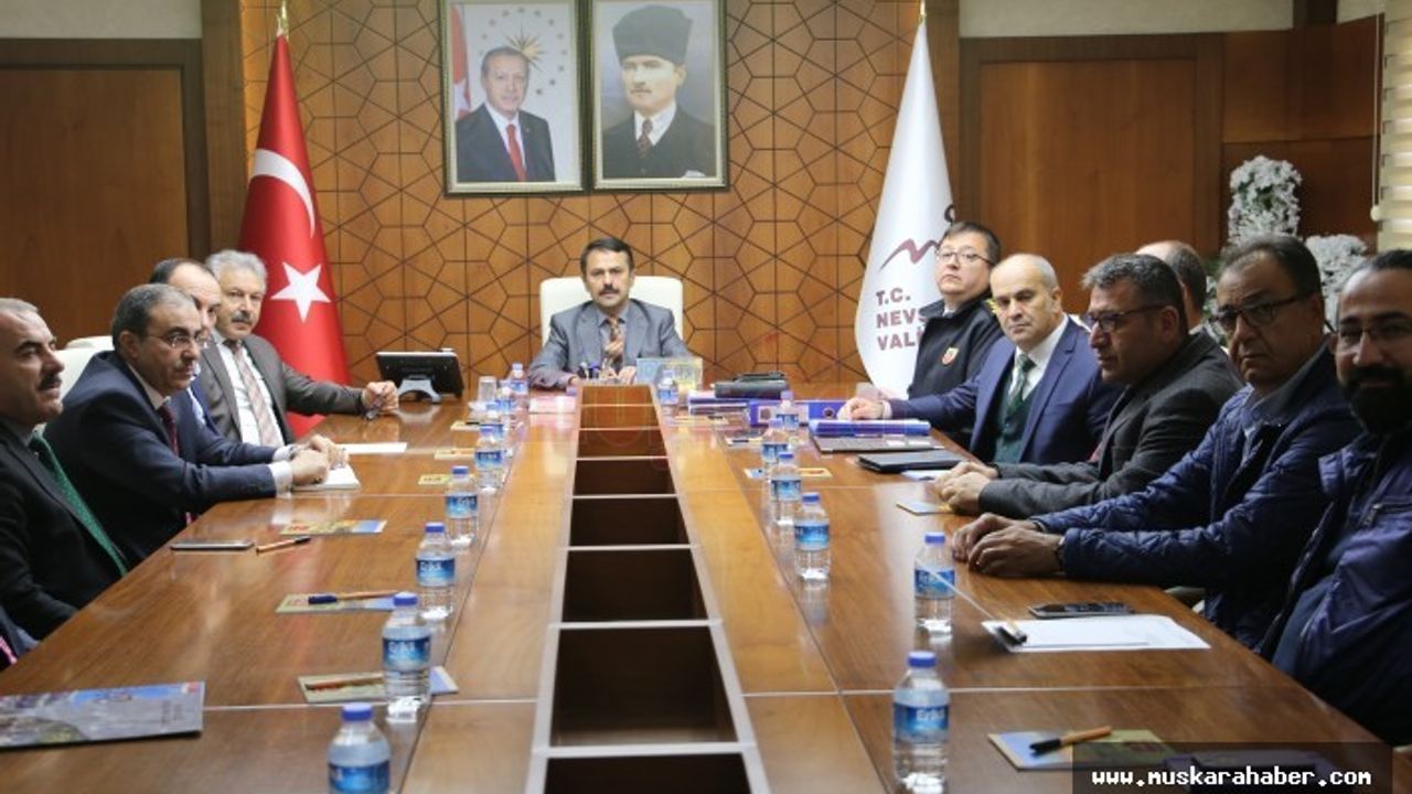 İl Spor Güvenlik Kurulu toplantısı yapıldı