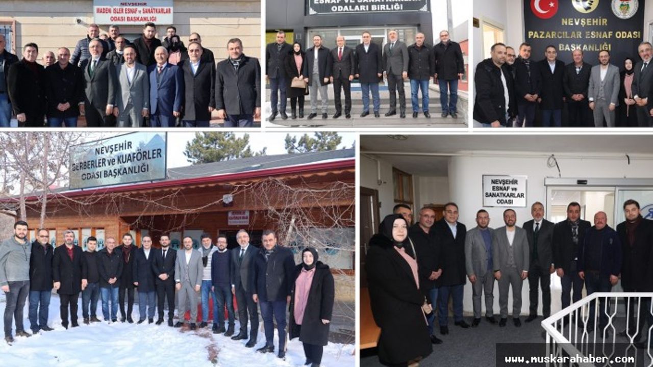 AK Parti’den yeni seçilen başkanlara ziyaret