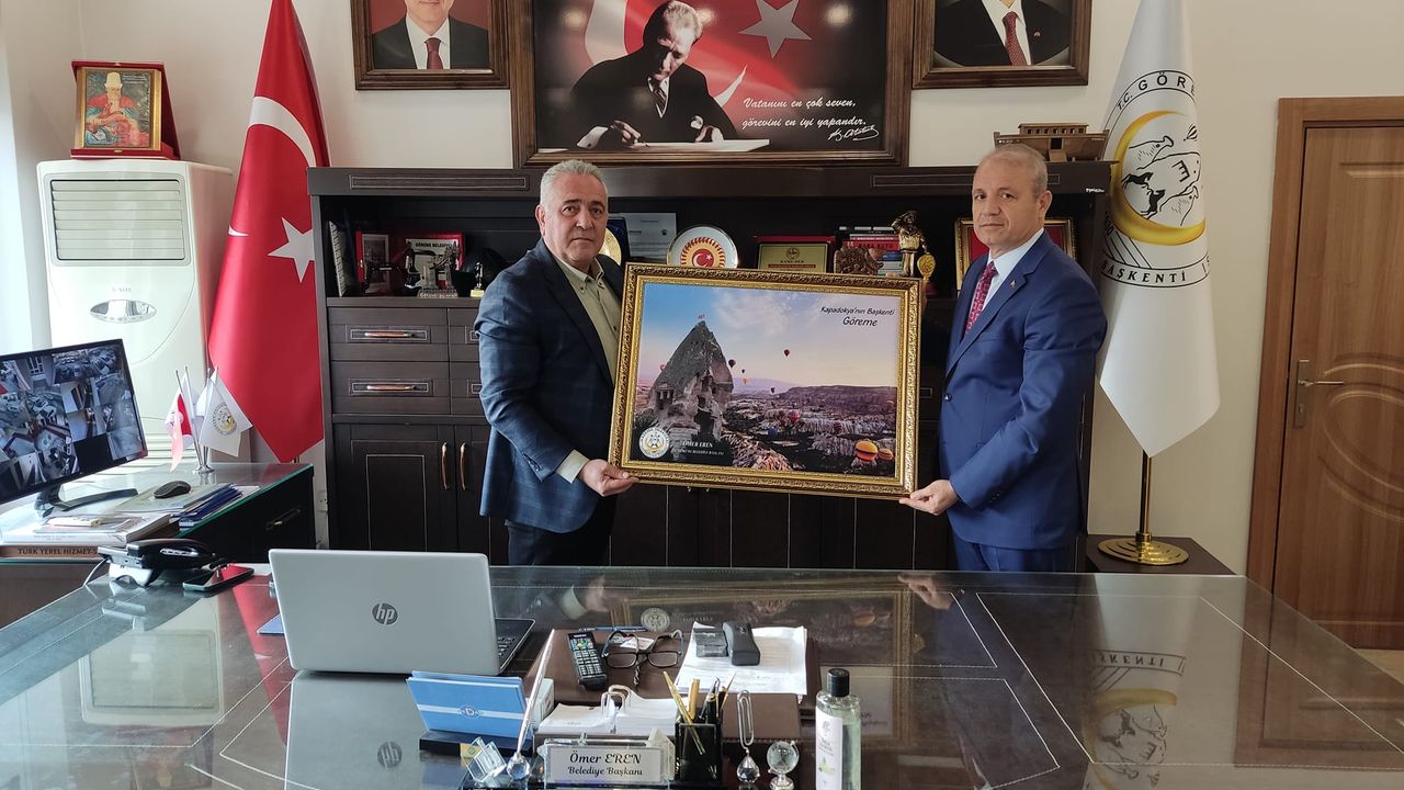 Loğoğlu, Başkan Eren'i ziyaret etti
