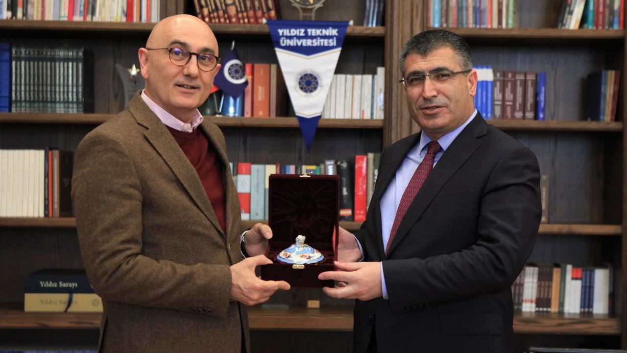 Rektör Aktekin’den GSÜ ve YTÜ Rektörlerine ziyaret