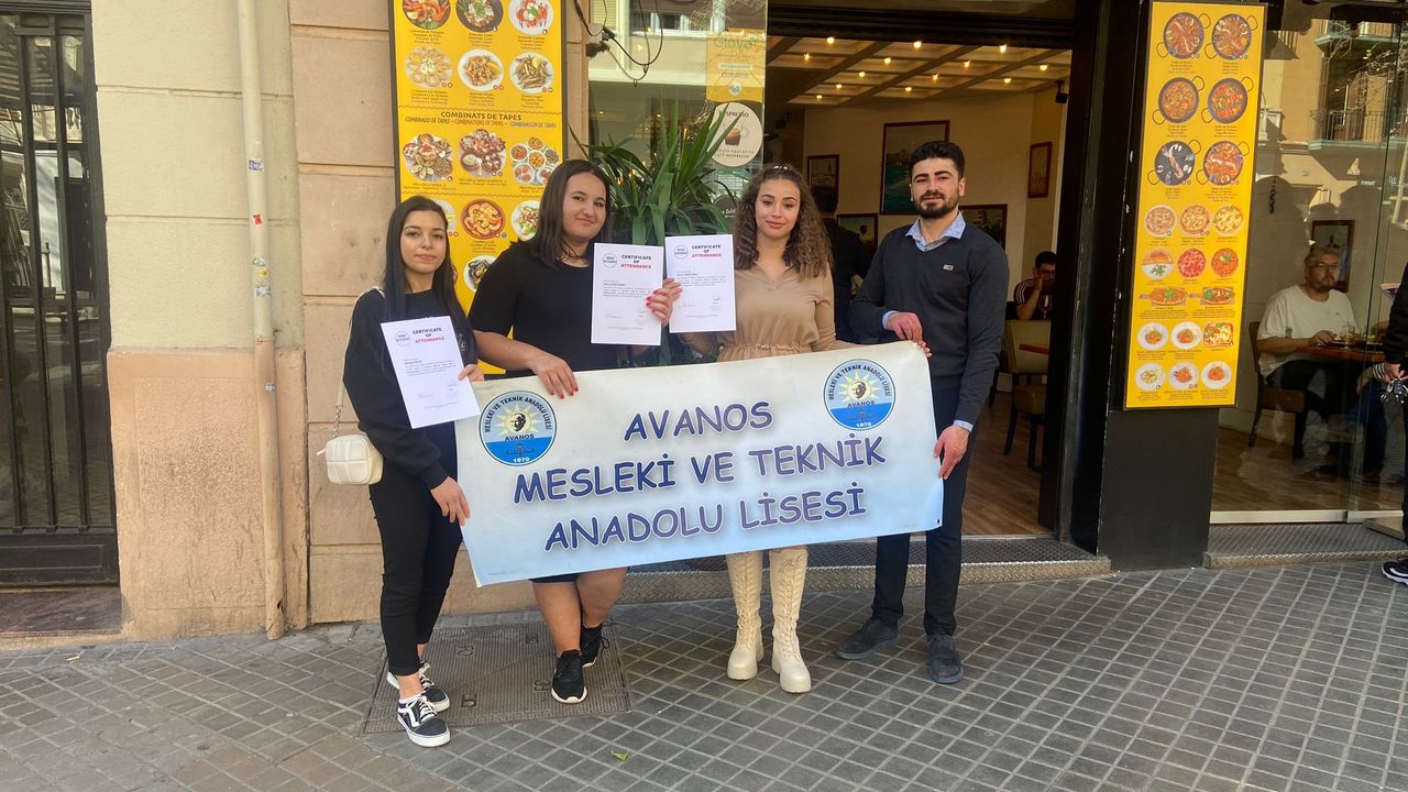 Avanos MTAL’in yurt dışı Erasmus projesi tamamlandı