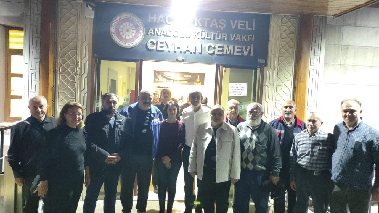 Başkan Altıok, Adana’da cemevini ziyaret etti