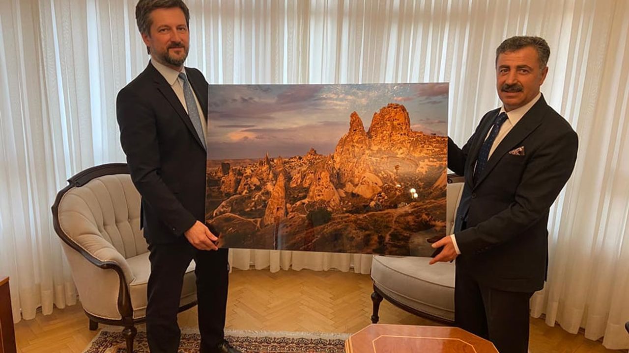 Başkan Süslü'den Macaristan Büyükelçisine ziyaret