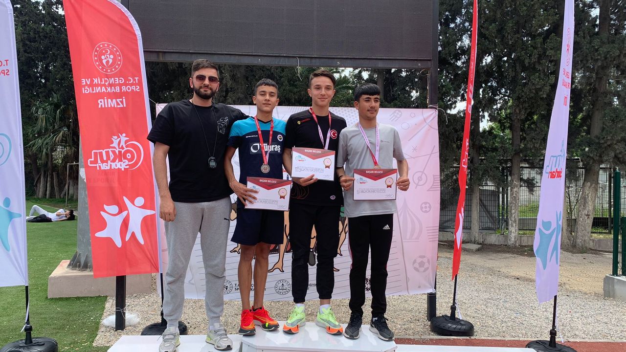 Okul Sporları Atletizm Türkiye Şampiyonası’nda Nevşehir rüzgarı
