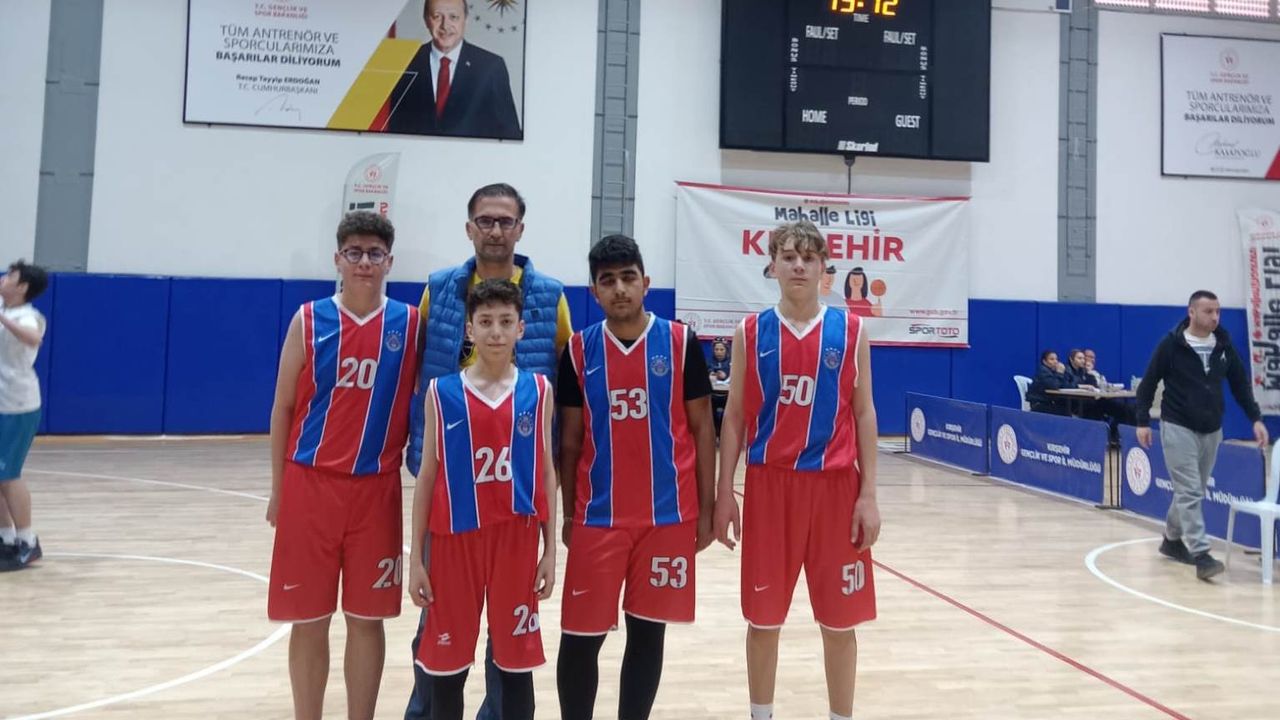 Altınyıldız basketbol takımı bölge şampiyonluğu için Kırşehir’de