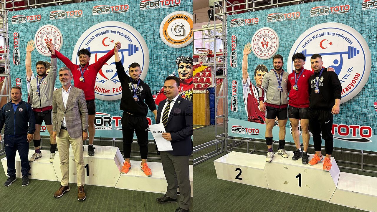 Nevşehirli halterciler Türkiye Şampiyonası’ndan derecelerle dönüyor