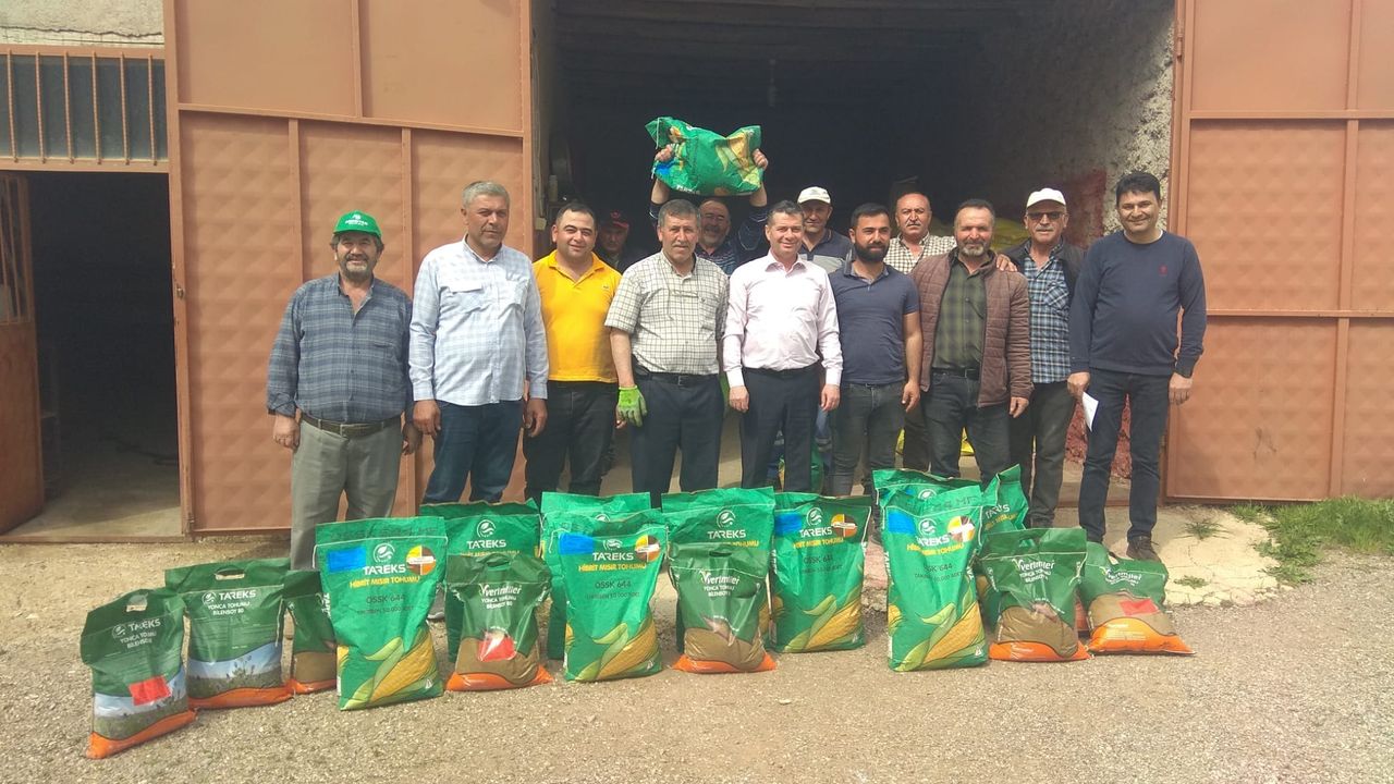 Nevşehir'de meralar için yem bitkisi tohum dağıtımı gerçekleştirildi