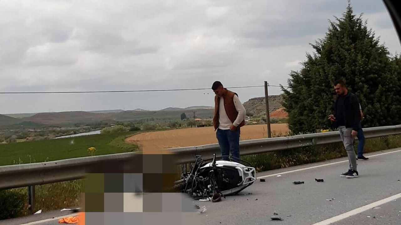 Nevşehir'de motosiklet-tır çarpışması: 1 ölü