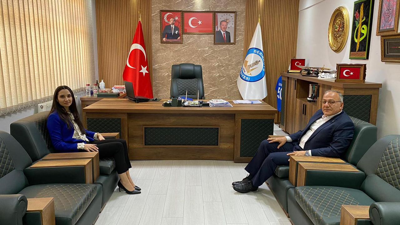 Karaalioğlu, Başkan Aksoy'u ziyaret etti