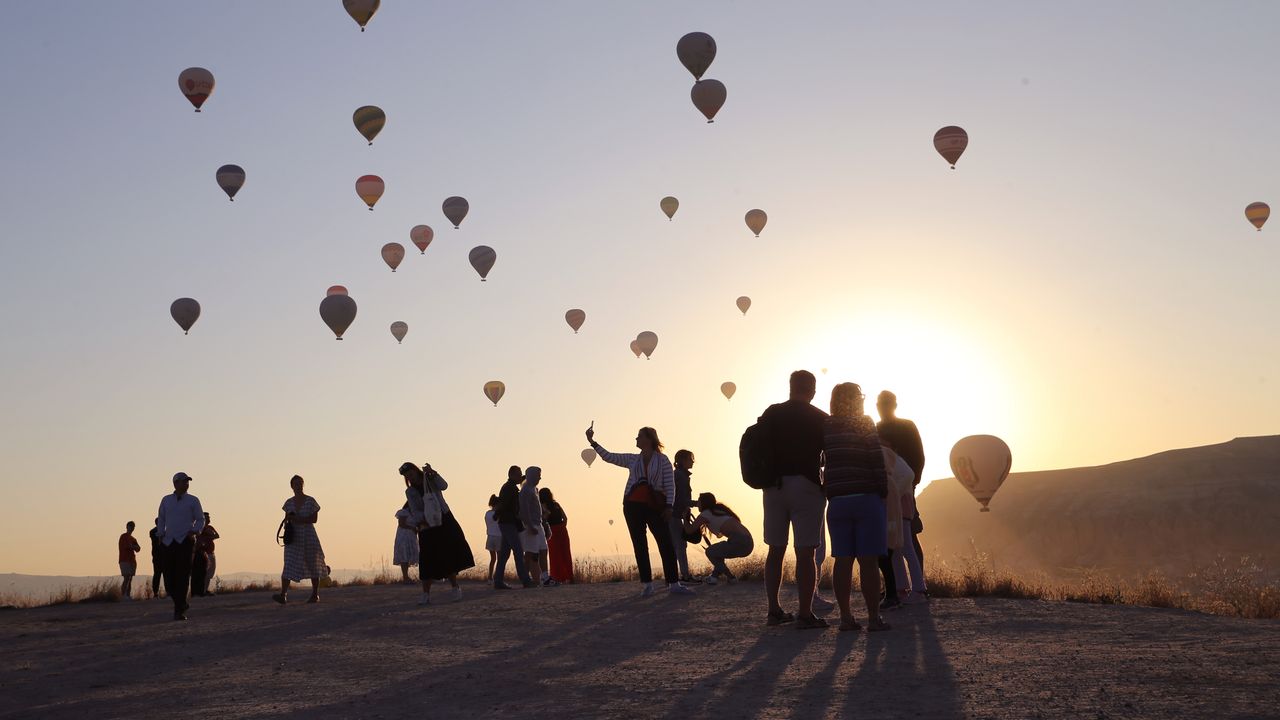 Kapadokya’ya gelen turist sayısı geçen yıla göre düştü
