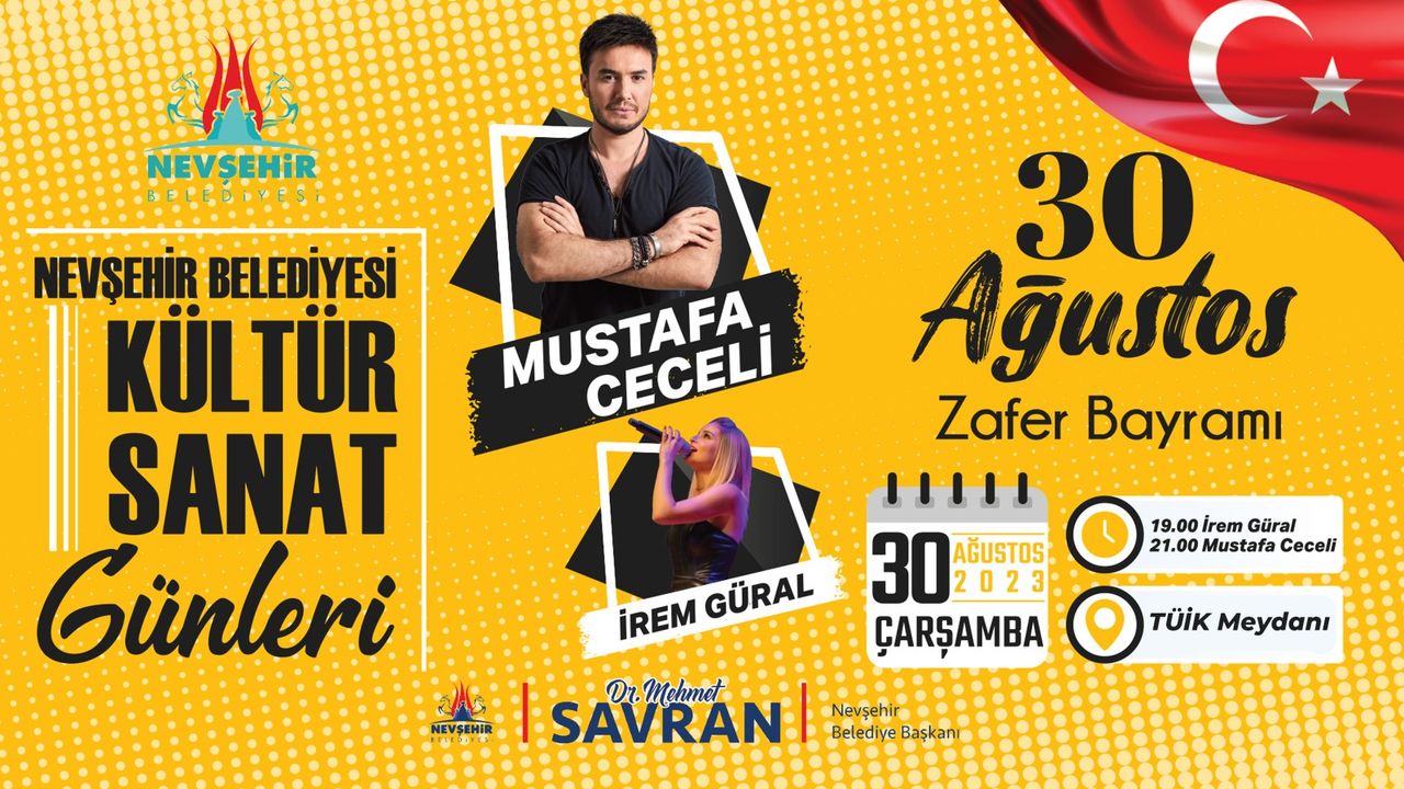 Mustafa Ceceli konseri bu akşam TÜİK Meydanı’nda