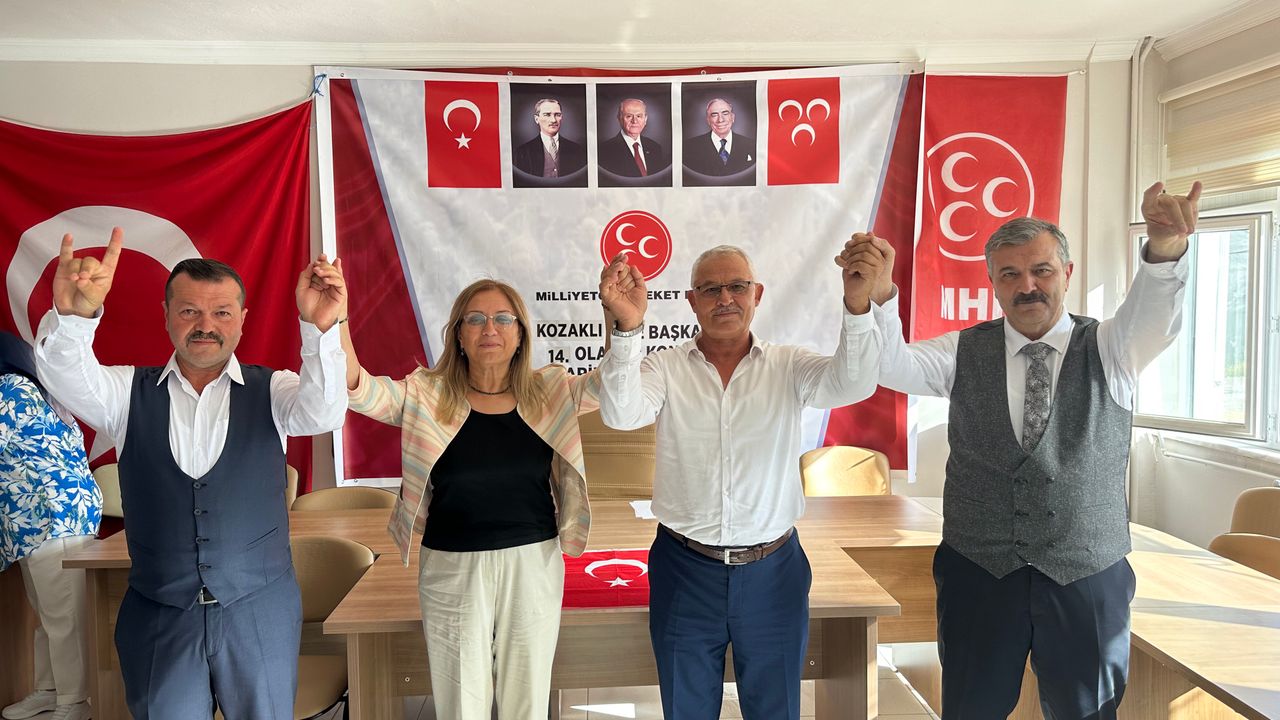 MHP Kozaklı İlçe Başkanı Canip Yüksel oldu