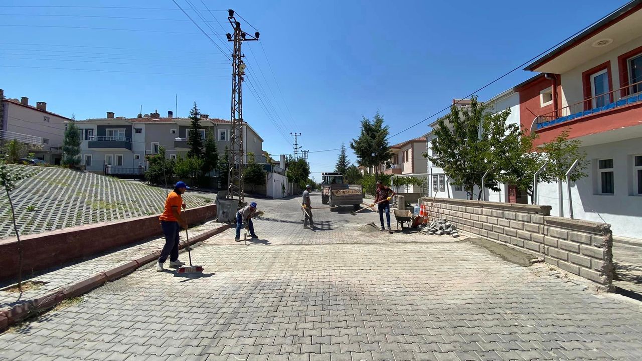 Gülşehir’de kasis yapım çalışmaları devam ediyor