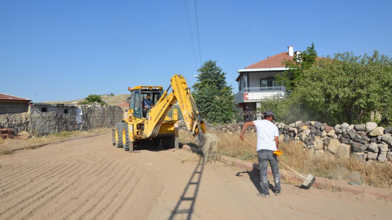 Gülşehir Tuzköy Mahallesi’nde çalışmalar devam ediyor