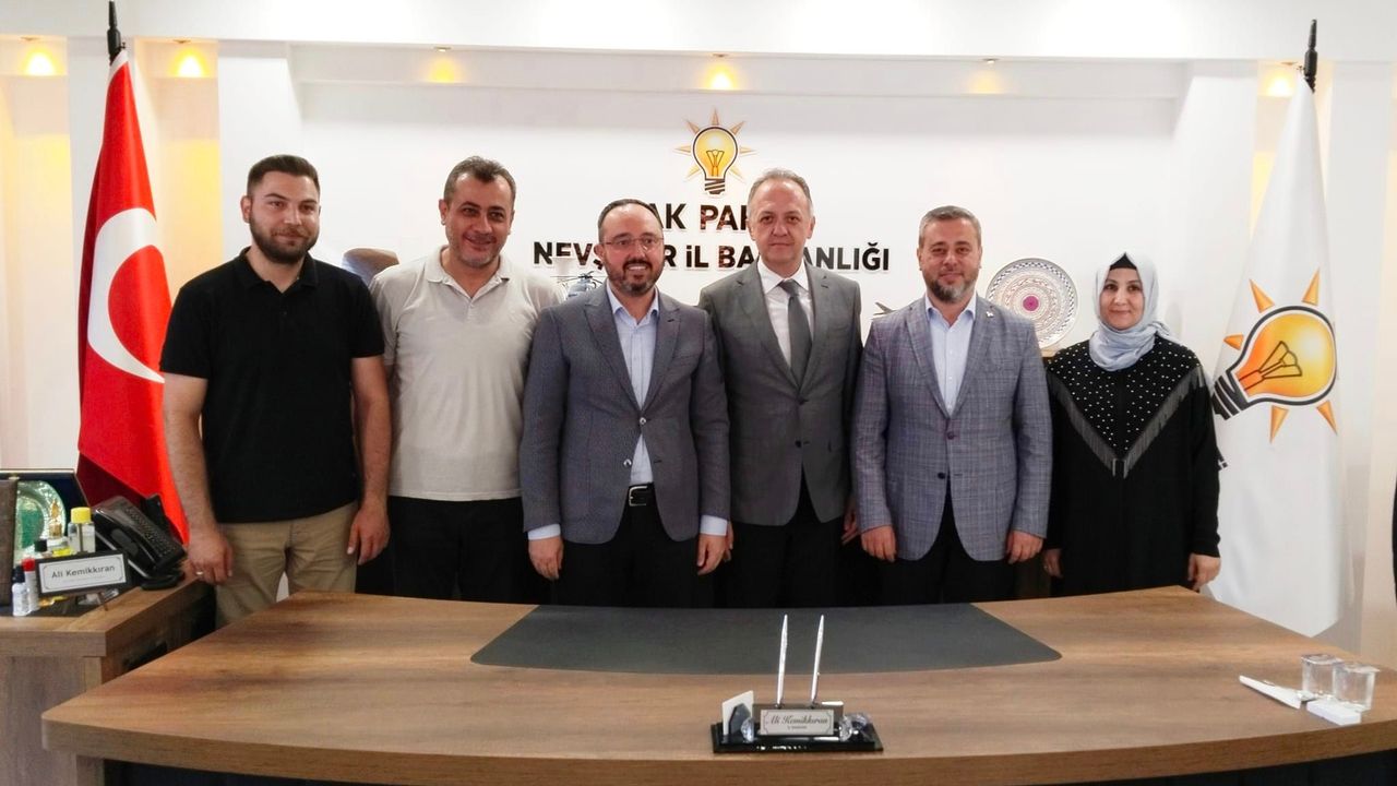 Bakan Yardımcısı Yazgı’dan AK Parti Nevşehir İl Başkanlığına ziyaret
