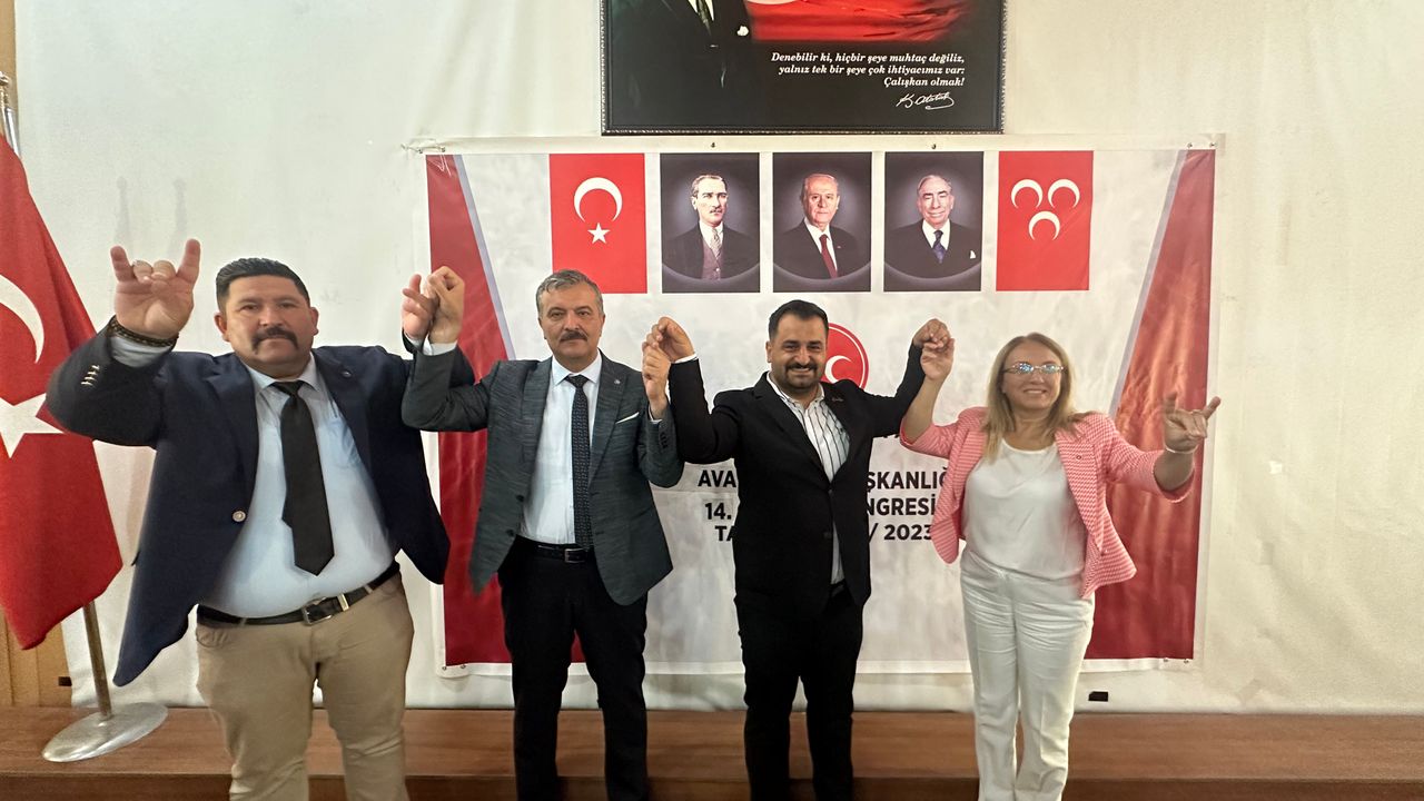 MHP Avanos İlçe Başkanı Alparslan Atasoy oldu