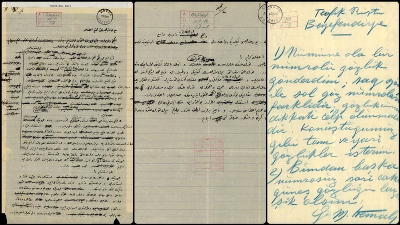 Atatürk'ün özel koleksiyondaki el yazısı notları gün yüzüne çıkıyor