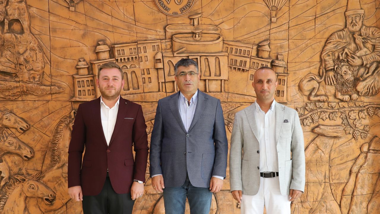 MÜSİAD Nevşehir Şube Başkanı Çakır’dan Rektör Aktekin’e ziyaret