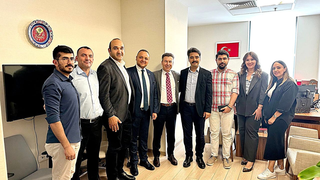 Genç Nevşehirliler Derneği'nden Daire Başkanı Çınar’a ziyaret 