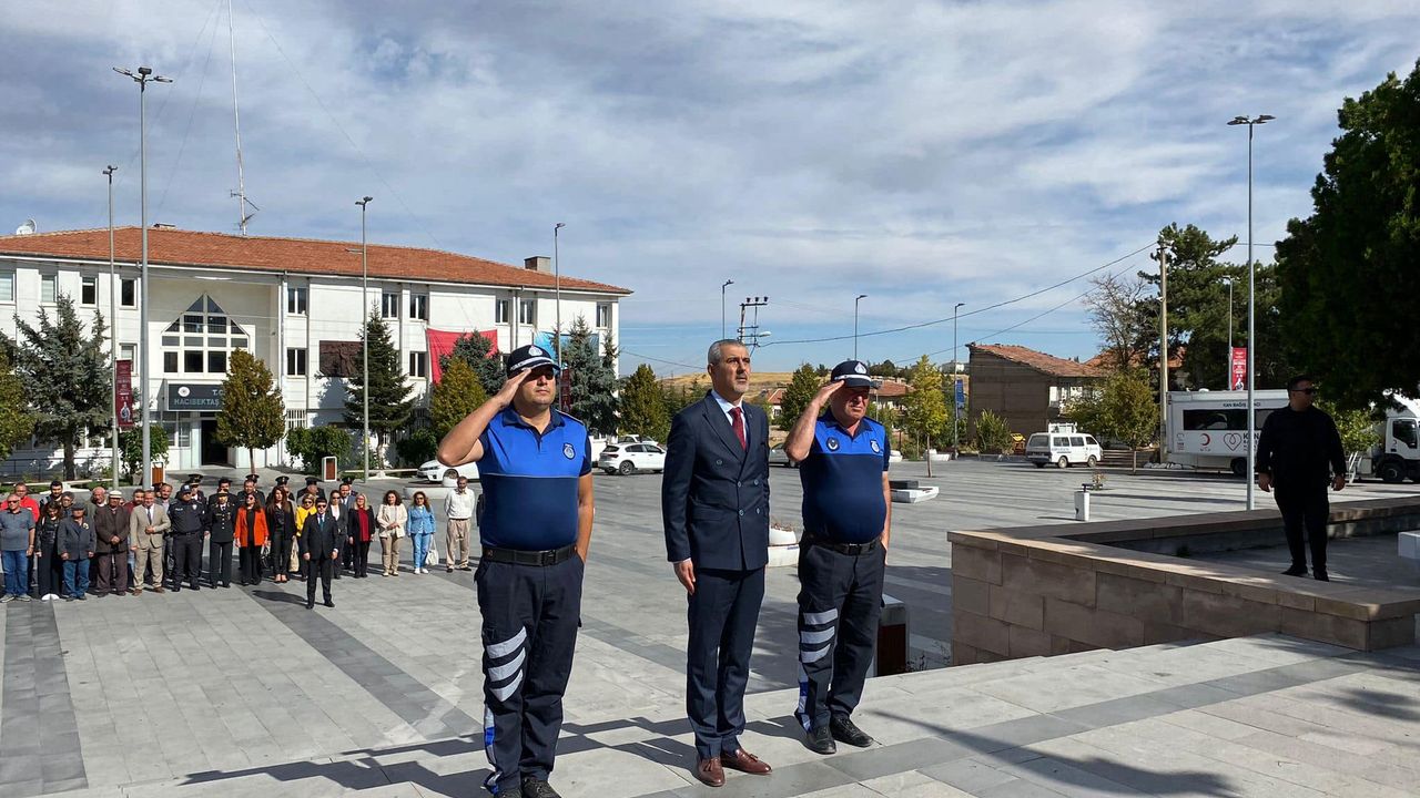 Hacıbektaş'ta Gaziler Günü kutlaması yapıldı