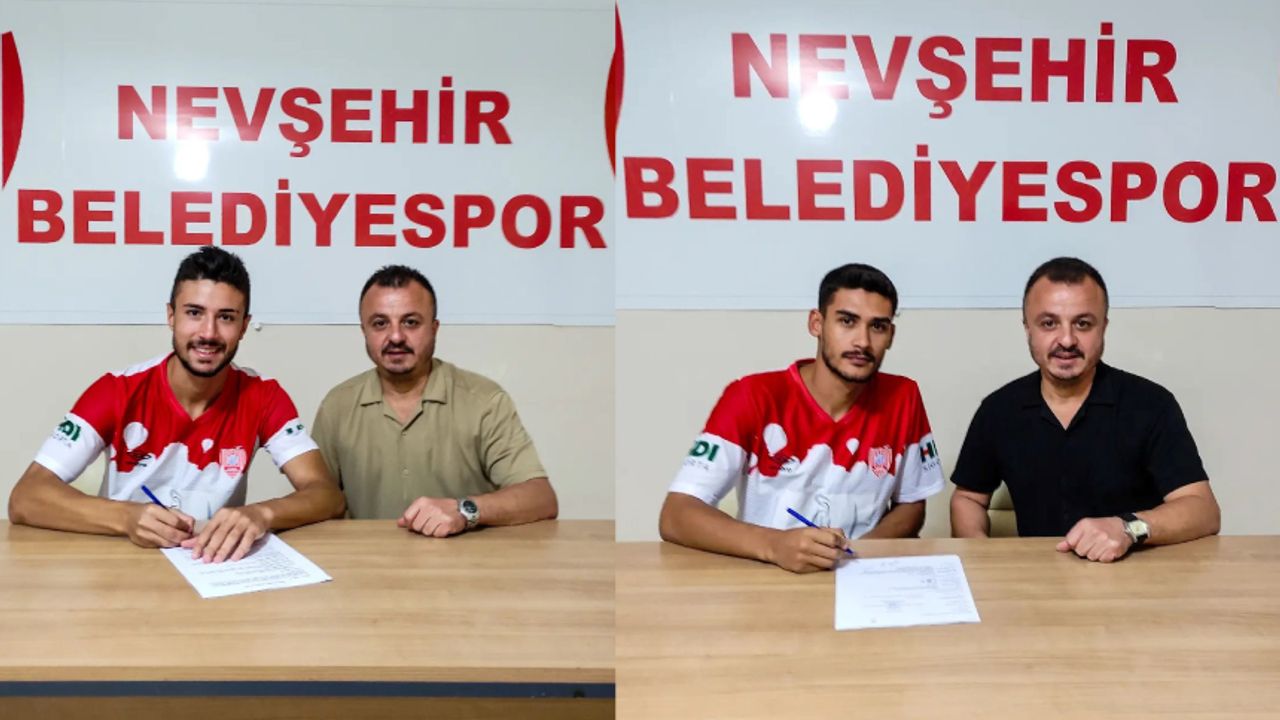 Nevşehir Belediyespor 2 oyuncuyu daha renklerine bağladı