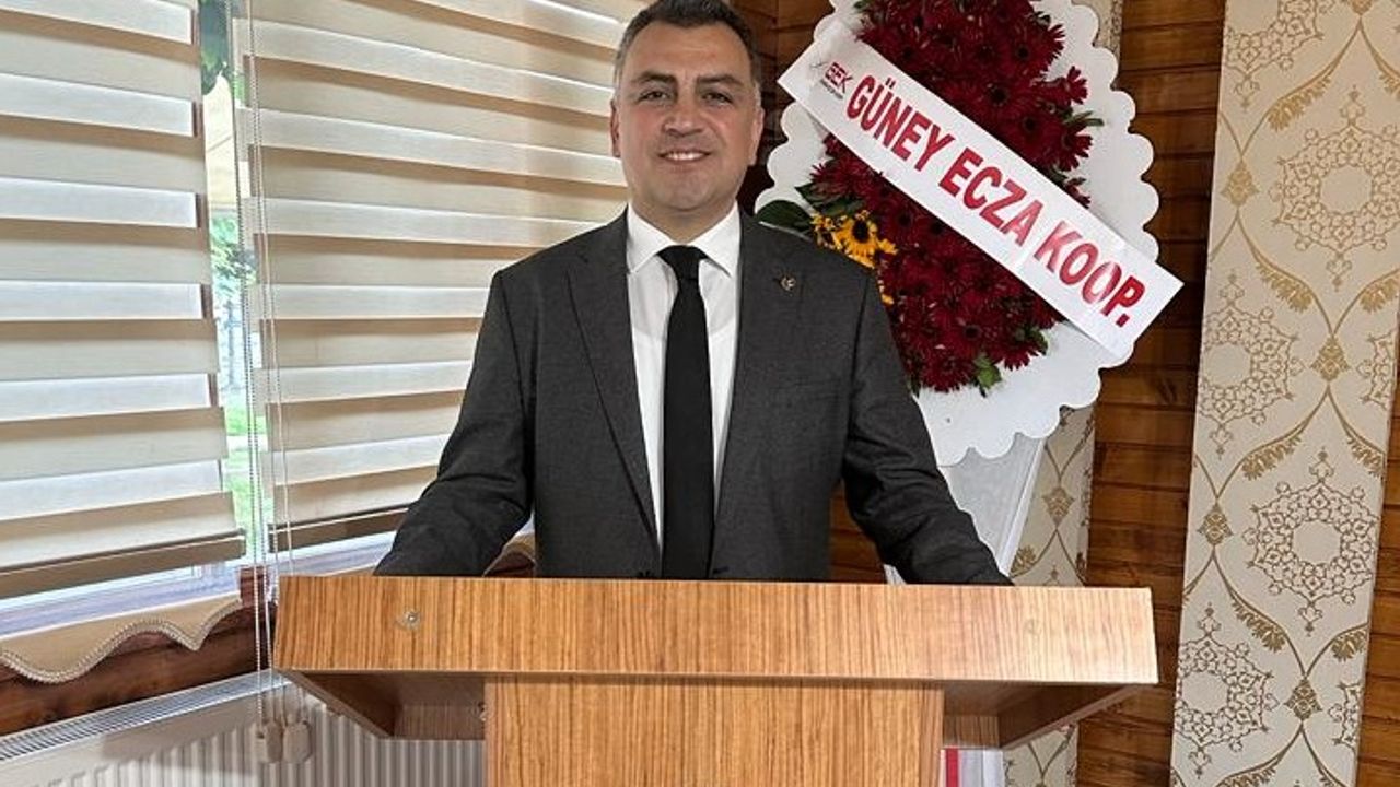 Nevşehir Eczacılar Odası Başkanı Dörtkol güven tazeledi