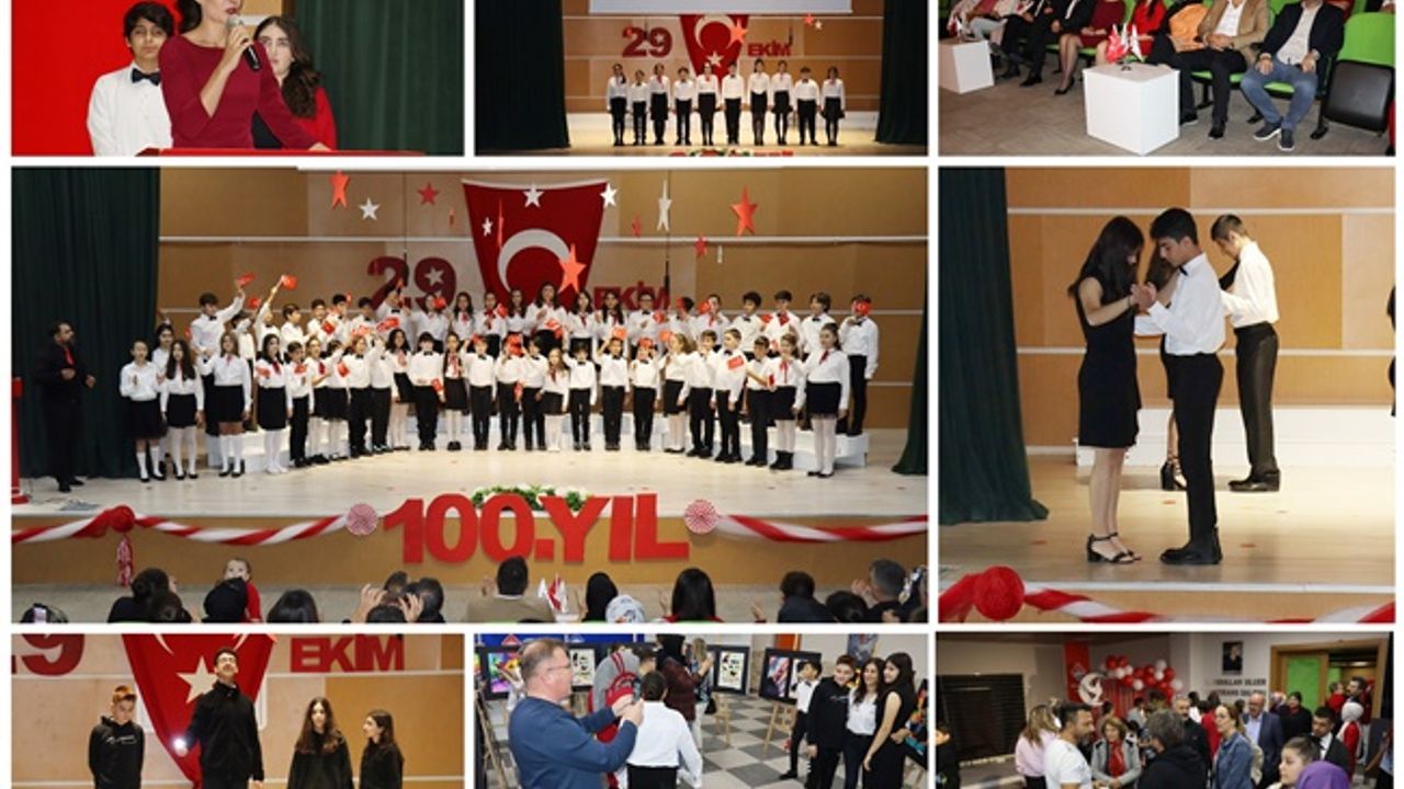 Bahçeşehir Koleji Ortaokulu 29 Ekim Cumhuriyet Bayramı’nı coşku ile kutladı