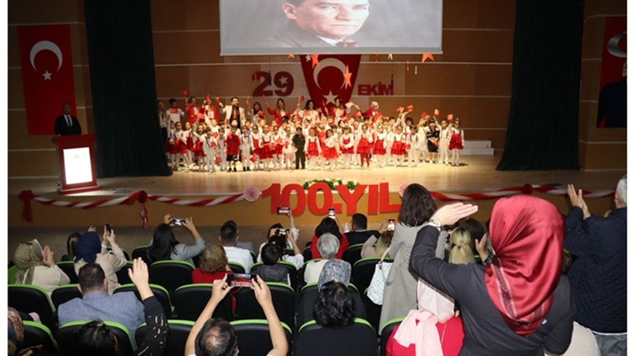 Nevşehir Bahçeşehir Koleji Anaokulundan 100. yıl kutlaması