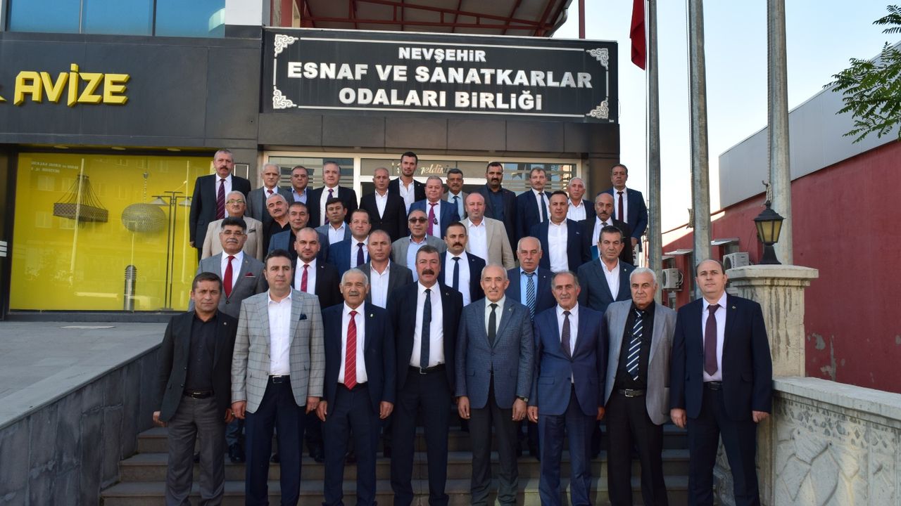 İç Anadolu oda başkanları Nevşehir’de sorunları tartıştı