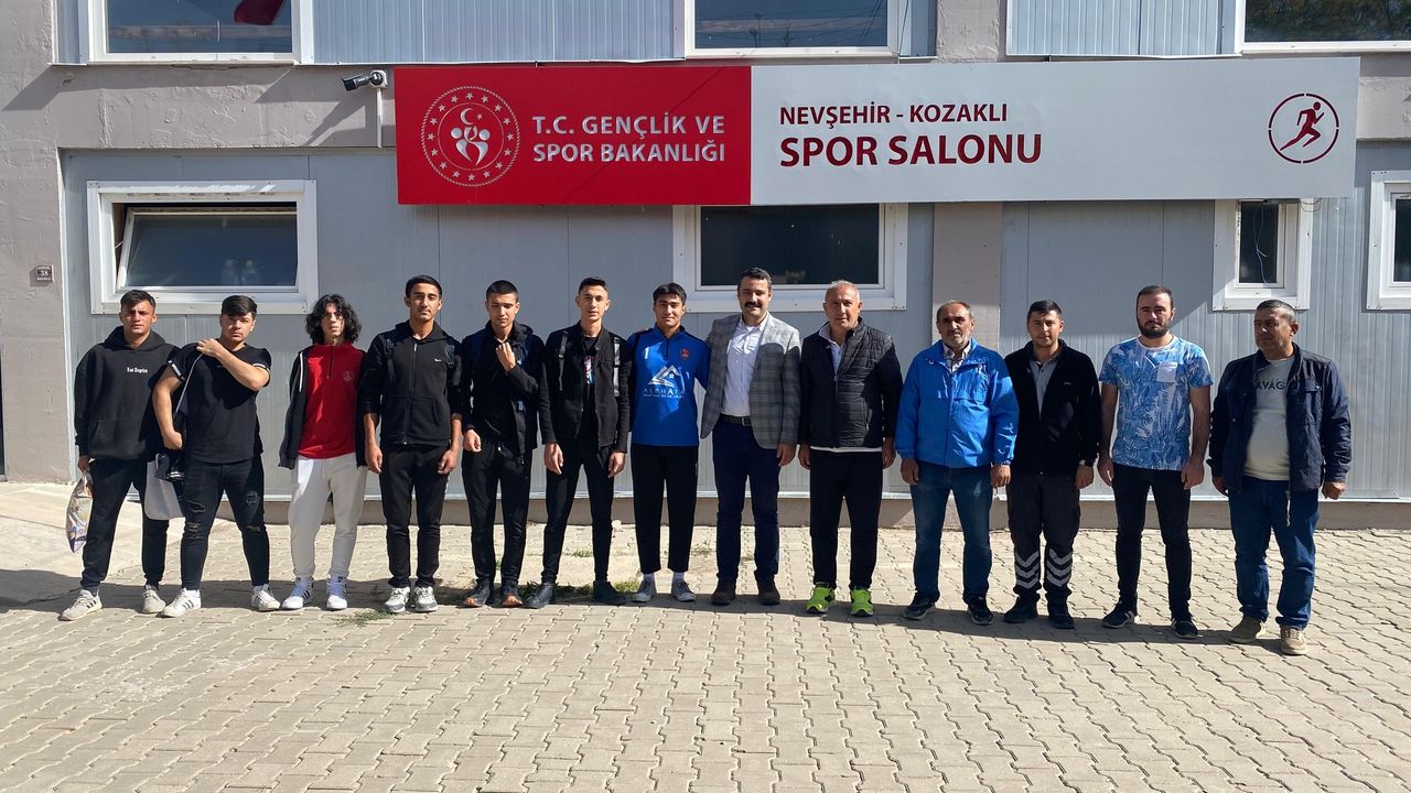 Kaymakam Gürkan’dan Kozaklı Gençlik ve Spor Müdürlüğüne ziyaret