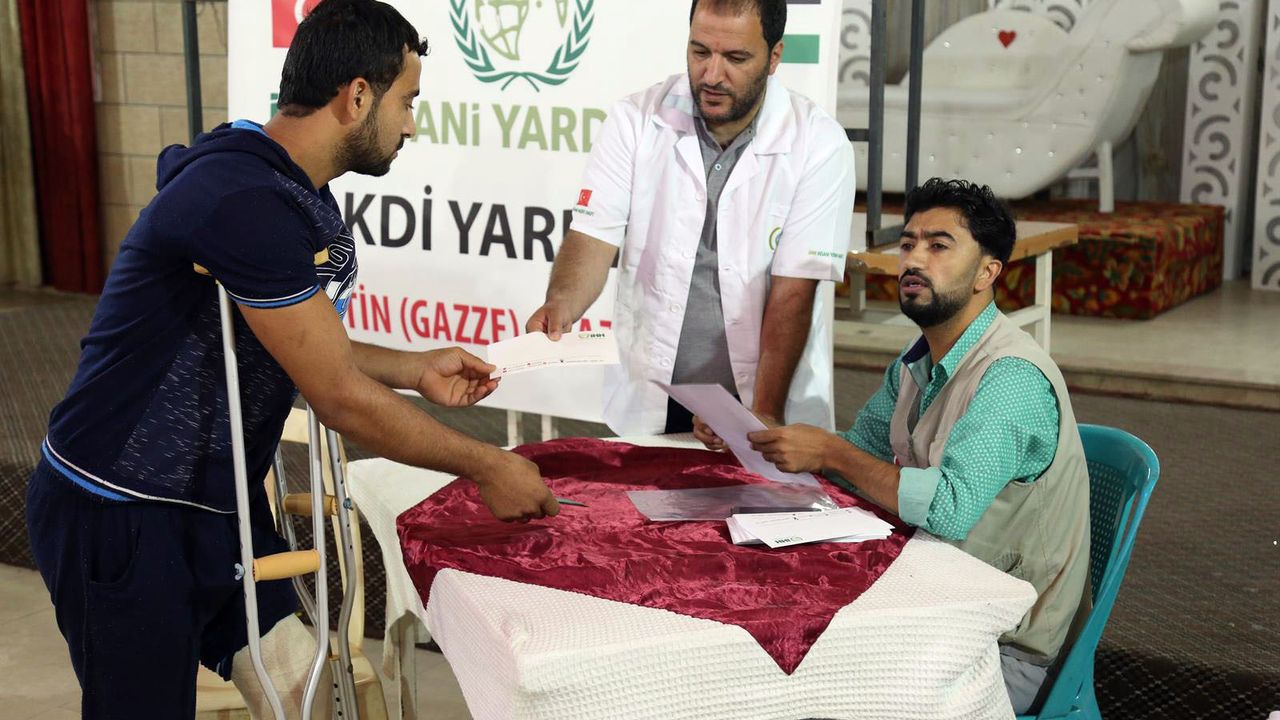 Nevşehir İHH Vakfı Gazze’de çalışmalarını sürdürüyor
