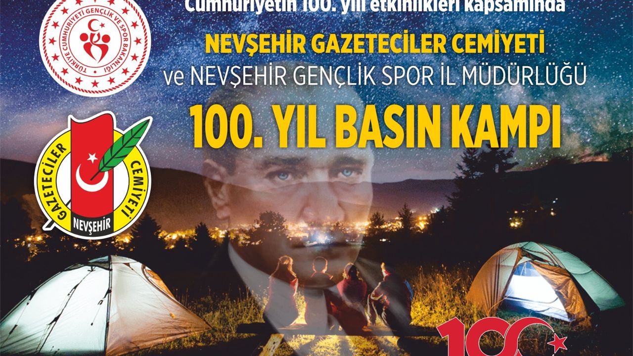 Gazeteciler ve Gençlik Spor’dan 100. yıl kampı