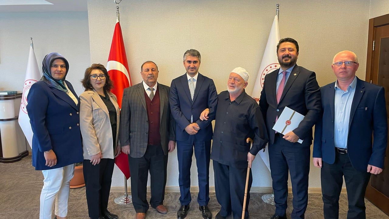 Milletvekili Çalışkan’dan Bakan Yardımcısı Tarıkdaroğlu'na ziyaret