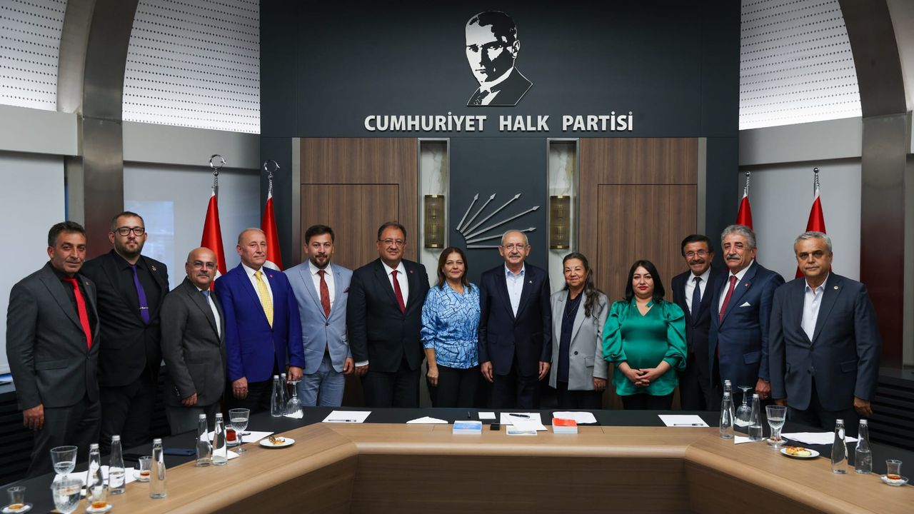 CHP Nevşehir heyetinden Kılıçdaroğlu’na ziyaret