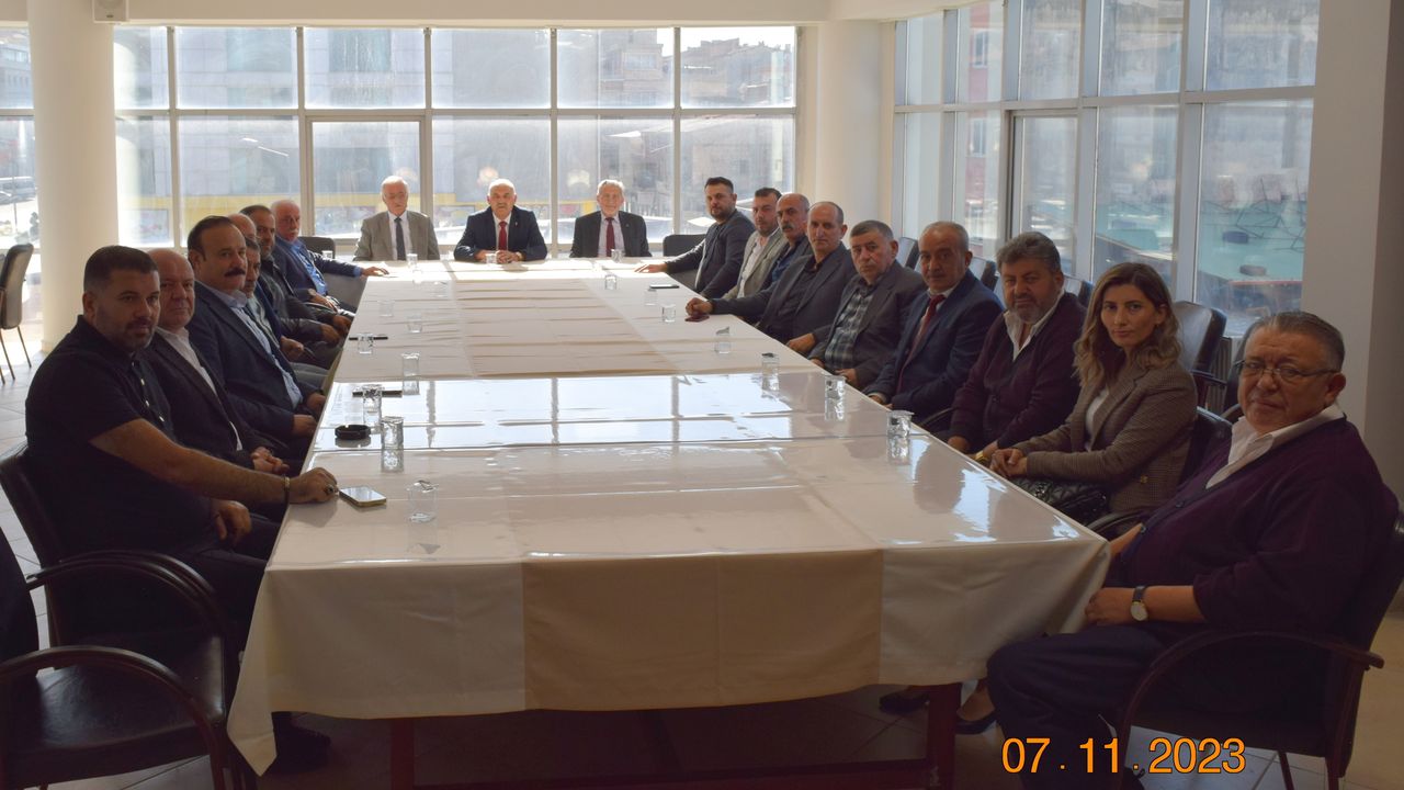 NEVESOB oda başkanları istişare toplantısı gerçekleştirildi