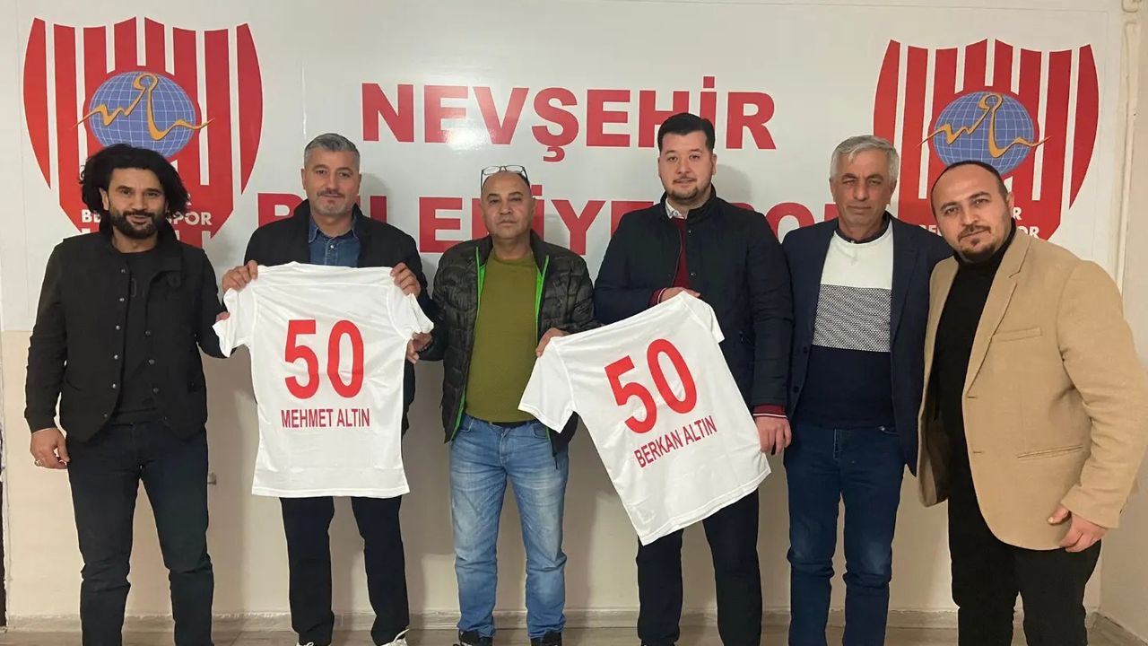 Nevşehir Belediyespor’a gurbetçi desteği