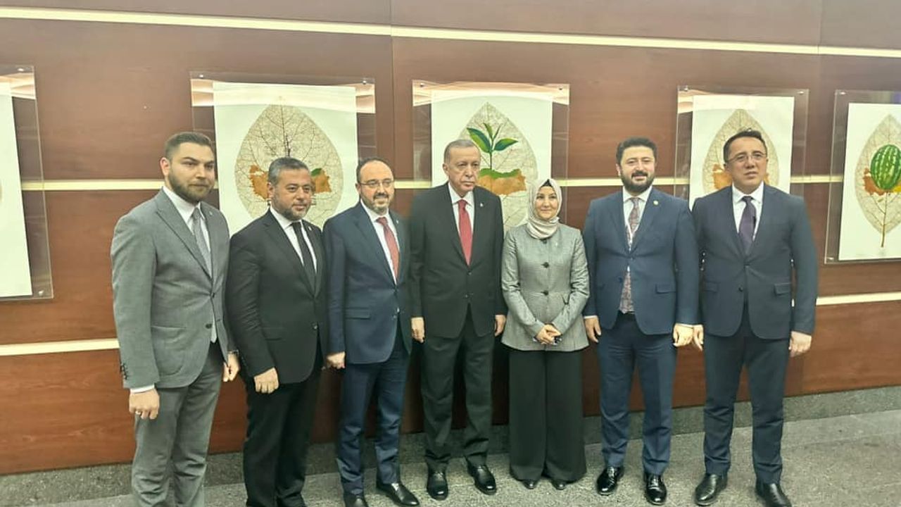 AK Parti Nevşehir heyeti, Teşkilat Temayül Toplantısında