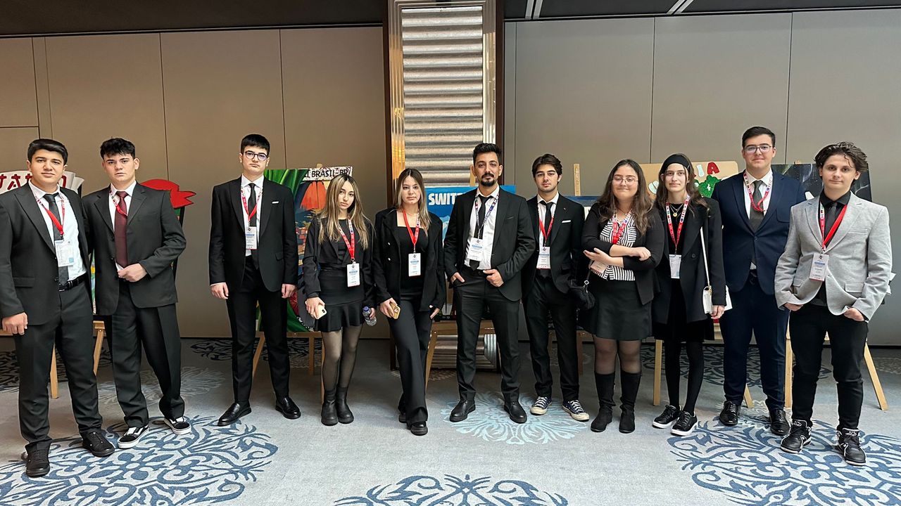 Bahçeşehir Koleji İstanbul'da MUN Konferansında Nevşehir’i temsil ediyor