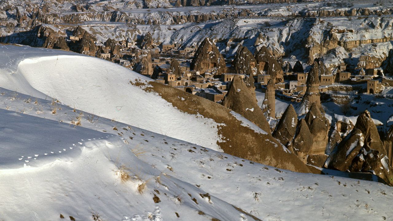 Kapadokya’nın zamansız güzelliği TRT Arşiv'de yer aldı