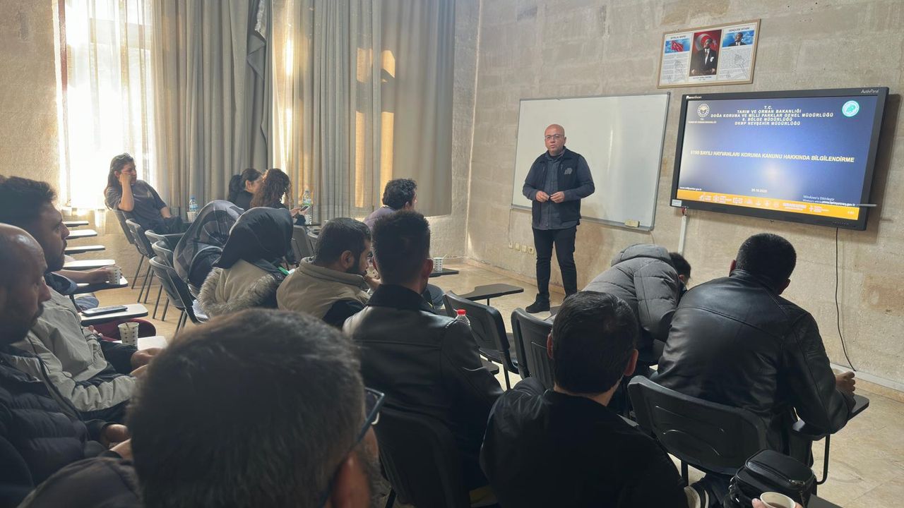 Nevşehir’de hayvan satıcılarına sertifikalı eğitim