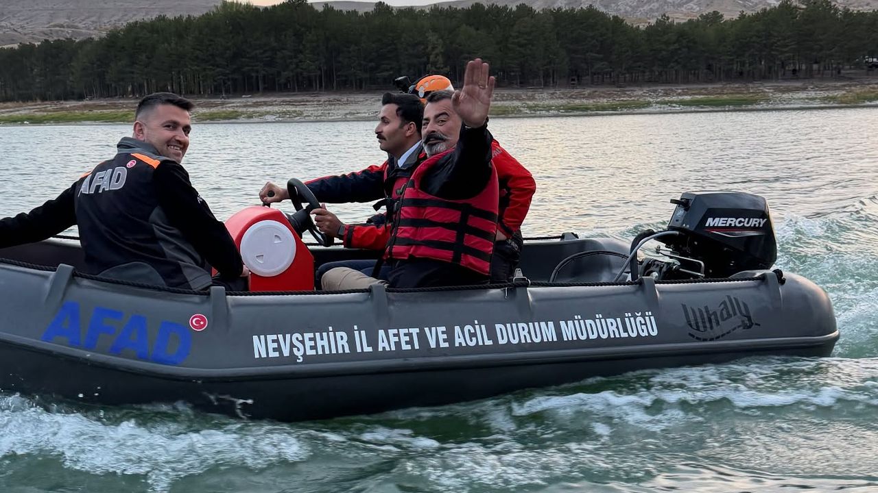 Ürgüp’te ekipler olası afetlere karşı hazır