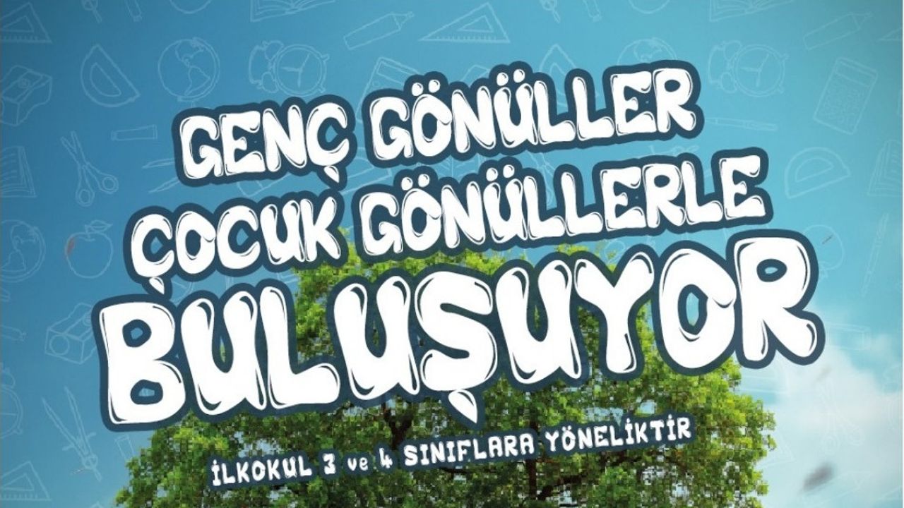 Lise ve üniversite öğrencileri miniklere rehberlik edecek