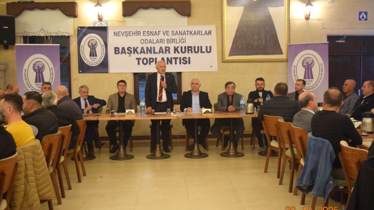 NEVESOB’da 2025’te yapılan çalışmalar değerlendirildi