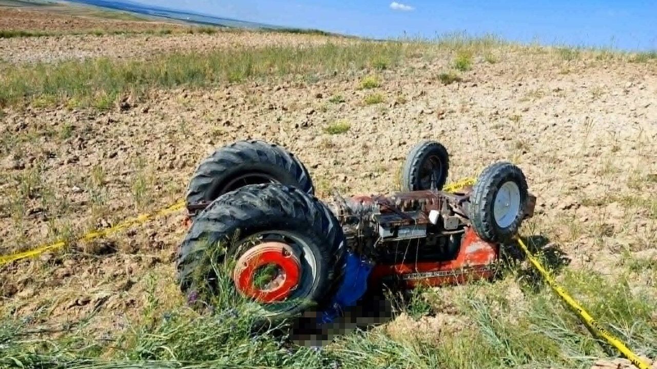 Nevşehir'de traktörün altında kalan çiftçi öldü