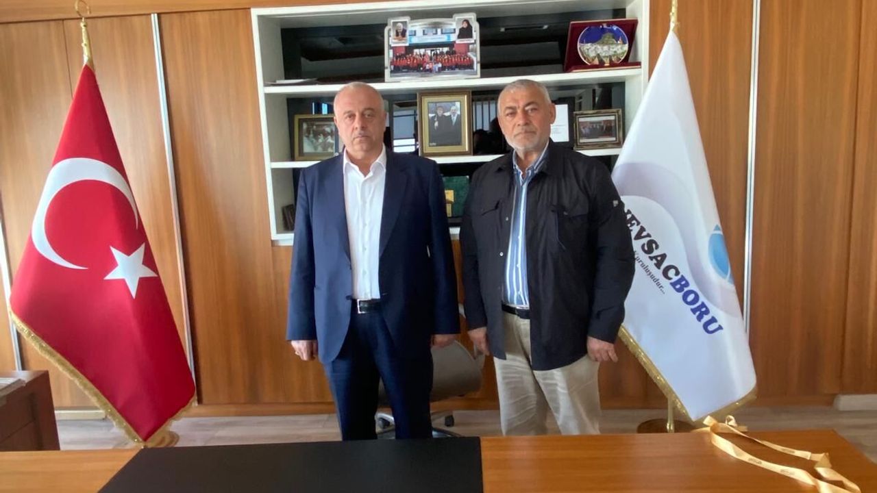 Mustafa Şen’den Mehmet Ali Öbekli’ye ziyaret