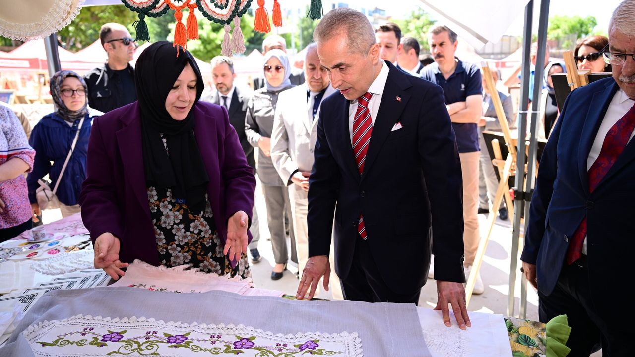 Nevşehir’de binlerce emeğin buluştuğu sergi açıldı